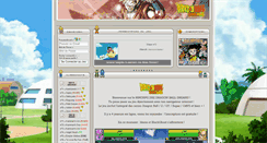 Desktop Screenshot of dragonballdreams.net